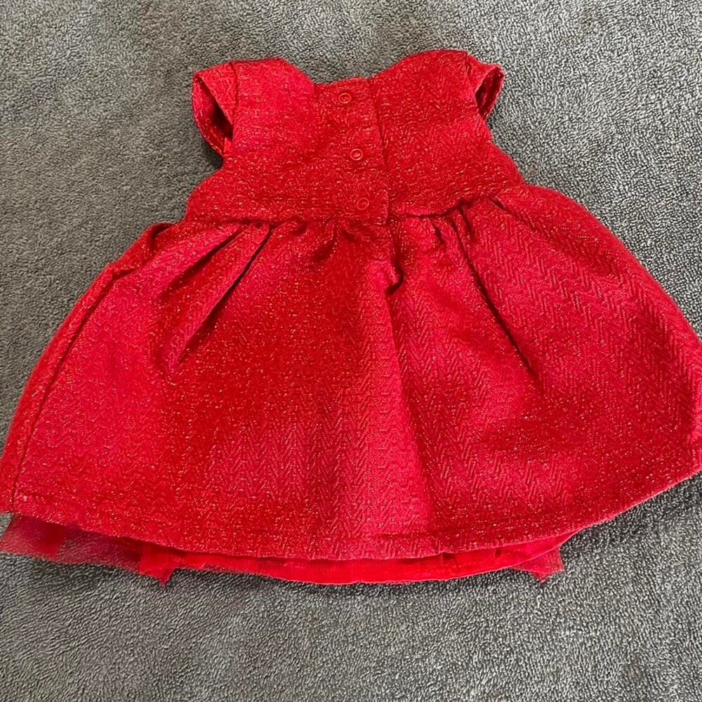 Cat & Jack Girls' Red Dress - Picture 4 of 6